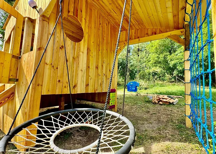 With A View#sauna#jaccuzi Semesterbostad Gozdowice